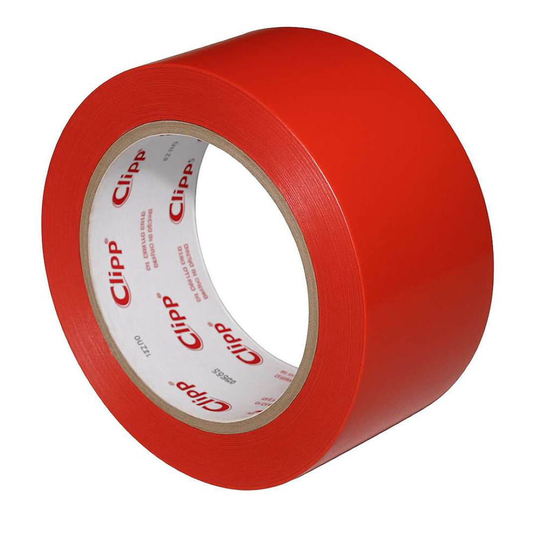Clipp Cloth Tape 2"x25m (50mm) Red CP-BTF2025-RD